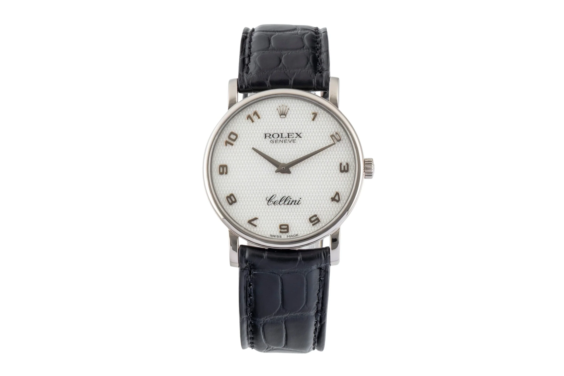 Rolex Cellini 18 ct white gold manual winding men's watch 5115  [2601162]